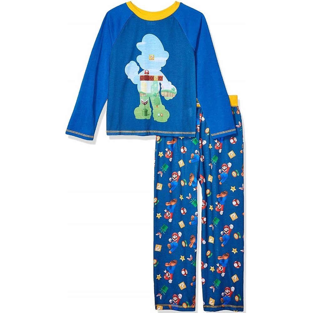 Boys' Super Mario 2pc Pajama Set